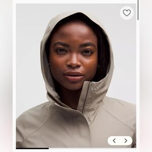❤️ Lululemon Rain Rebel Rain Jacket Size 8 NWT